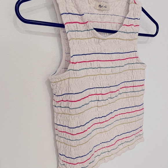 Madewell Stripe Top - Picture 1 of 4